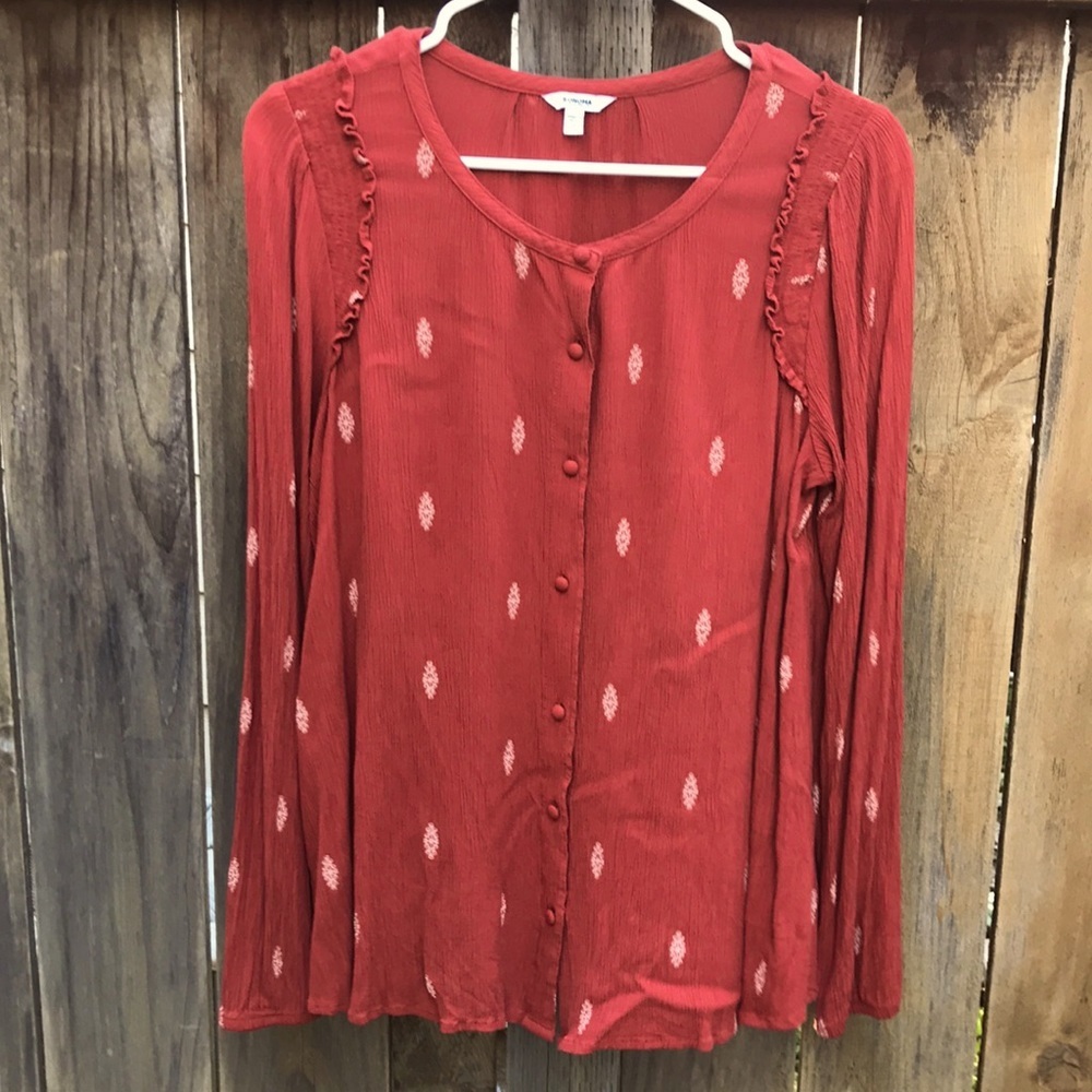 Bohemian top bySonoma